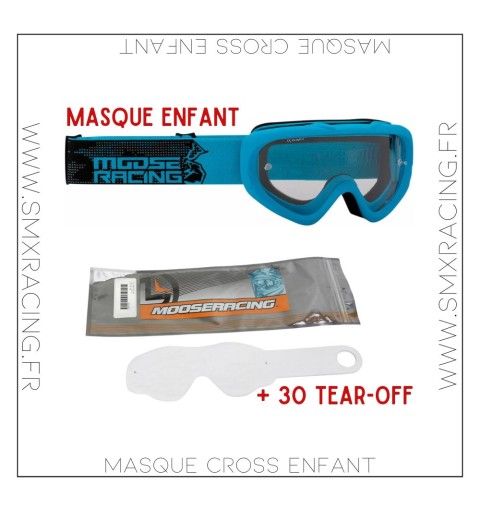 Masque Cross enfant + 30...