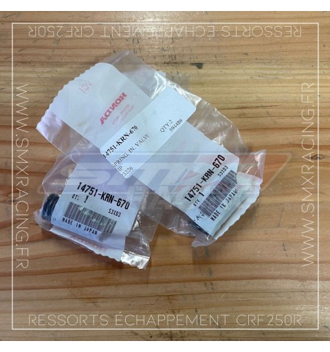 Ressorts de soupape CRF 250...